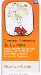 Mobile Screenshot of centrefemmesdelamitis.ca